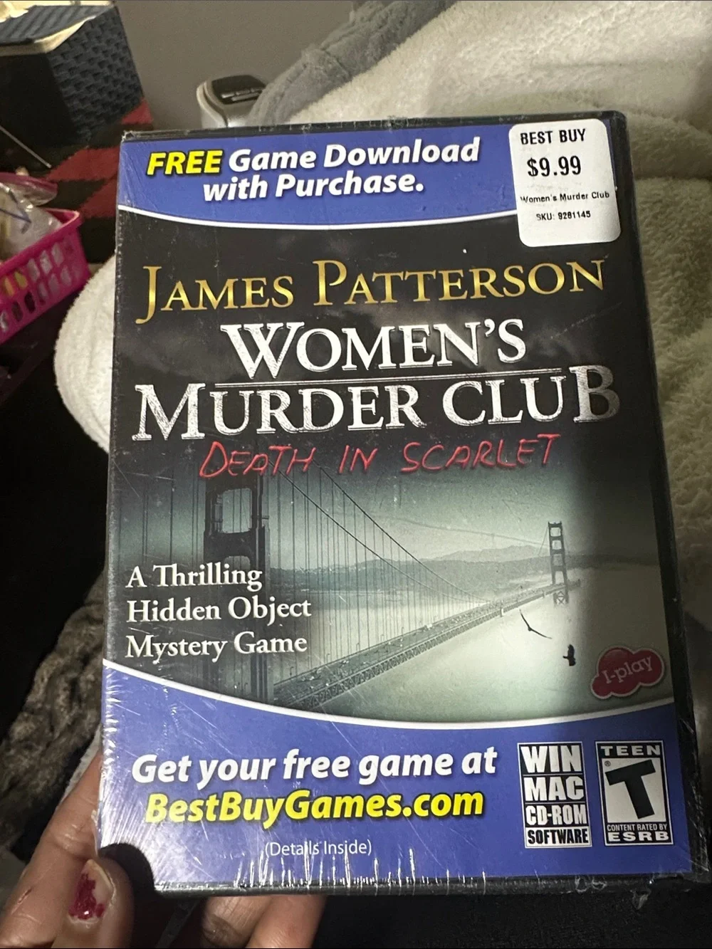 Women's Murder ClubDepth in Scarlet(NWT) PC Game & Mah Jong Quest-used